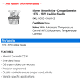 thumbnail image 2 of Temperature Control Relay - Compatible with 1976 - 1979 Cadillac Seville 1977 1978, 2 of 2