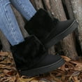 thumbnail image 4 of Women Snow Boots Fluffy Lined Platform Winter Boots Casual Short Shoes For Women, 4 of 8