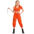thumbnail image 3 of Déguisement Orange Inmate Prisoner pour Femme, 3 of 3