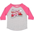 thumbnail image 3 of Inktastic Will Choo Be My Valentine? Valentine's Day Train Boys or Girls Toddler T-Shirt, 3 of 5