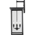 thumbnail image 7 of Millennium Lighting 42603-PBK Barkeley 4 Light 27" Tall Outdoor Wall Sconce - Black, 7 of 7