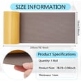 thumbnail image 2 of Cotton Canvas Repair Tape 78x4 Inch Gray Self-Adhesive Fabric Repair Patch for Repairing Sofas Tents Chairs Car Seats Boat Covers 1mm Thick for DIY, 2 of 6
