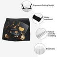thumbnail image 3 of Sikiie Casino Cards Poker Print Men's Boxer Briefs, Elastic Waistband Boxer Briefs Leggings-X-Large, 3 of 5