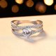 thumbnail image 3 of Anillo Mujer Luz Lujo Temperamento Anillo Diamante Wmkox8yii fajkfhkj5712, 3 of 6