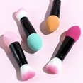 thumbnail image 4 of LNGOOR Dual-Ended Latex Makeup Brush - Fragrance-Free Nylon Bristles For All Skin Types | Versatile Face & Eye Blending Tool With Abs Handle, 4 of 7
