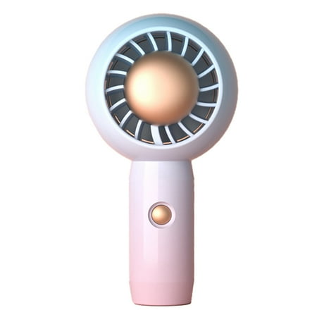 

Handheld Fan 3 Speed Adjustable Portable Personal Fan USB Mini Cooling Fan Suitable for Outdoor Indoor Pink Blue