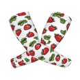 thumbnail image 2 of Yiaed Hand Drawn Strawberry Print Arm Sleeves,Cooling UV Sun Protection Sports Compression for Men/Women, 2 of 6