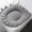 Gray, variant on Hot Sale 4 Seasons Universal Soft Toilet Mat Washable Cover Pad, Thickened And Warm Mat