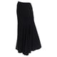 thumbnail image 5 of Vestido de Mujer de Gasa para Danza del Vientre Tribal Flamenca Abertura Lateral Negro jinwen Falda de satén para danza del vientre, 5 of 8