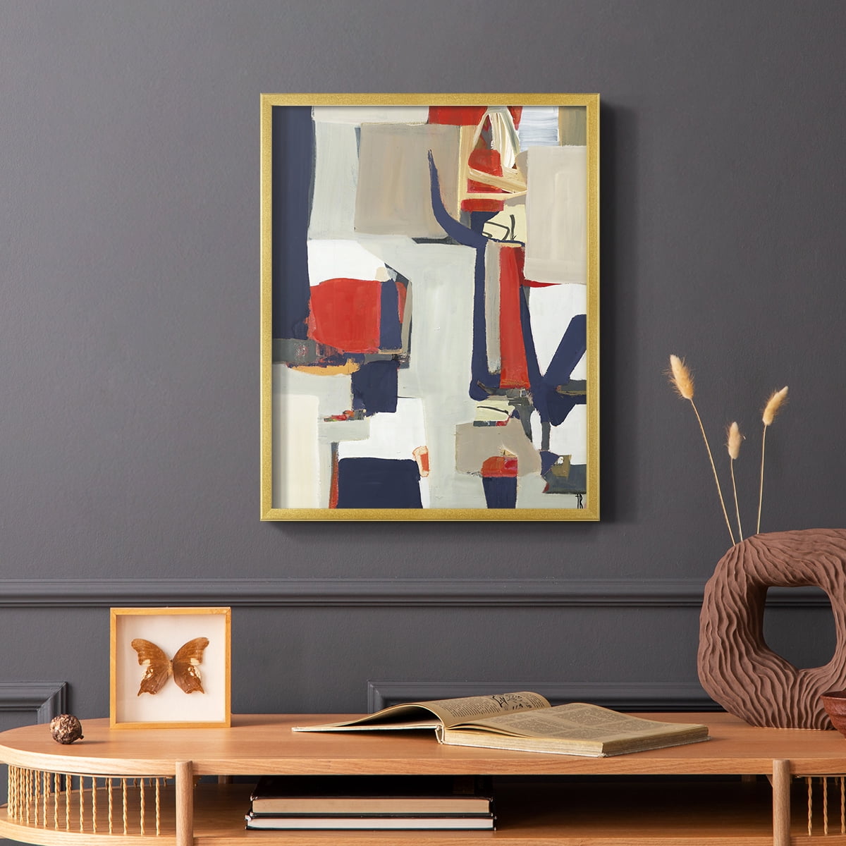 UBUR-181_ALT_V2 in Paper Solid Wood 22 x 28 Framed Print