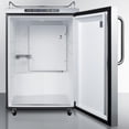 thumbnail image 3 of Freestanding residential outdoor beer dispenser, auto defrost with digital thermostat, stainless steel wrapped exterior, and towel bar handle., 3 of 4