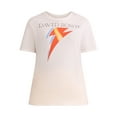 thumbnail image 4 of Time and Tru Women's Bowie Bolt Graphic Tee, Sizes XS-XXXL, 4 of 5