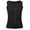 Black, variant on FANNYC Mens Compression Shirt Slimming Body Shaper Vest Workout Tank Tops Abs Abdomen Undershirts Hot Sweat Sauna Suit Waist Trainer Gym Workout Shapewear Vest