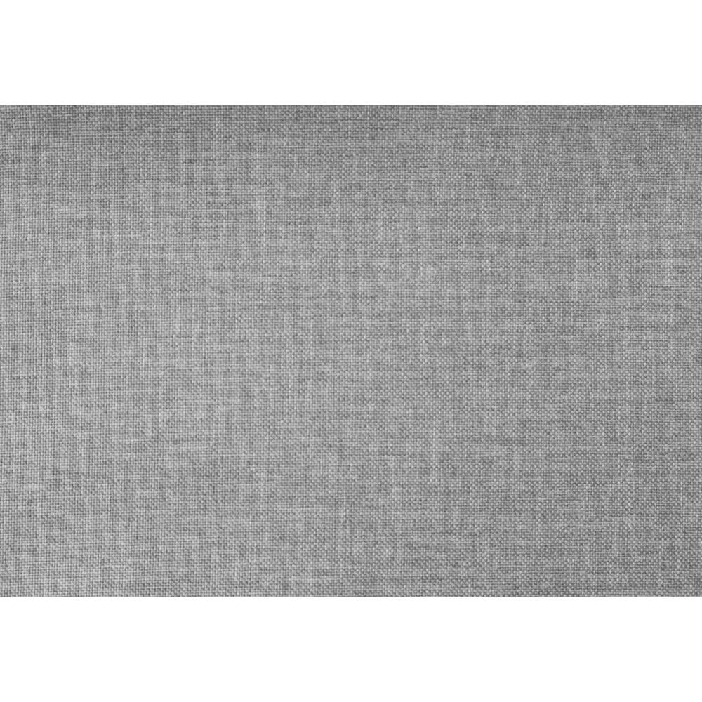 85.75" Gray Transitional Rectangular Bed Frame - Queen Size