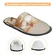 thumbnail image 3 of Fotbe Relaxing Cat With Tea Pantuflas Peludas para Mujer con Estampado, Zapatillas de Peluche, Zapatos de Invierno para Casa, Uso Interior y Exterior-Medium, 3 of 8