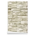 thumbnail image 1 of Textured Stone Wallpaper, Brick Design Removable Self Adhesive Wallpaper for Living Room Fireplace, Stone Wallpaper Peel and Stick for Kitchen Backsplash, 1 of 8