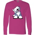 thumbnail image 3 of Inktastic Old English Sheepdog Long Sleeve T-Shirt, 3 of 5