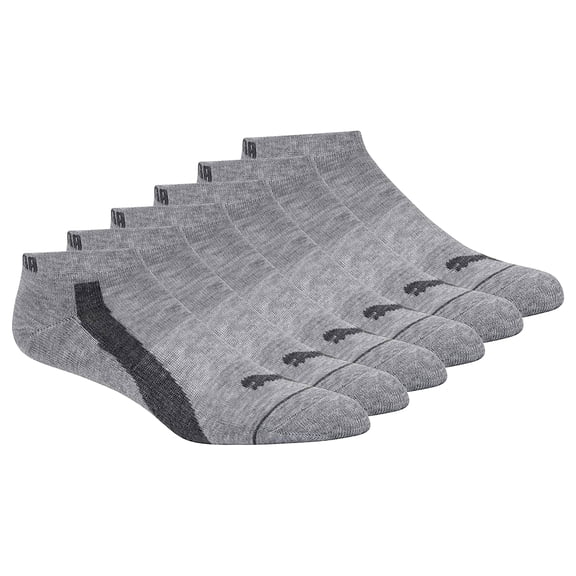 PUMA Womens 6-Pack Low Cut Athletic Socks 1-039