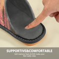 thumbnail image 6 of IAUYY Memory Foam House Slippers Suitable for Both Men and Women. Comfortable, Anti-Slip Plush Flat-Bottomed Slippers The Best Holiday Gift Endless Fields Of Tulips, 6 of 9