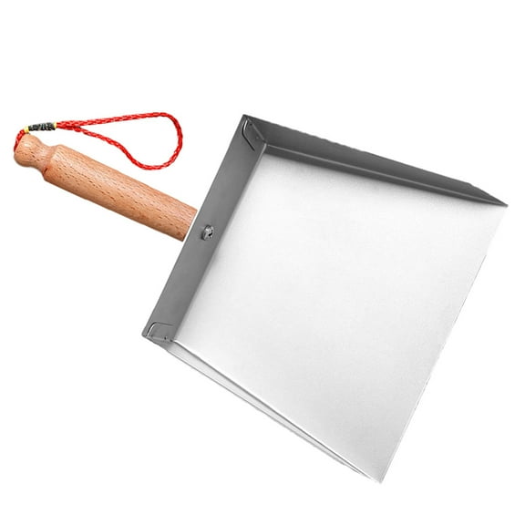 BESTONZON Stainless Steel Small Dustpan Simple Design For Table Cleaning 1Pack