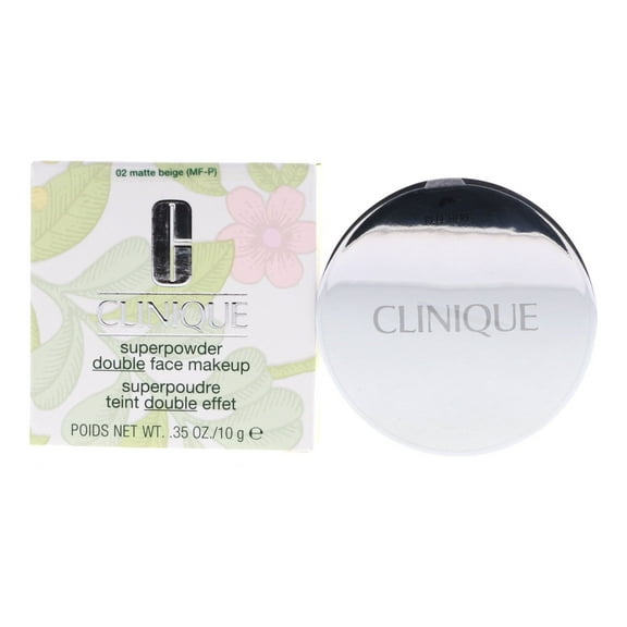 Clinique Superpowder Double Face Makeup - No.02 Matte Beige, 0.35 oz