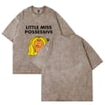 thumbnail image 2 of Tate McRae Merch Little Miss Possessive New Logo T-Shirt Women Men Summer Short Sleeve Tshirts Casual Streetwear, 2 of 4