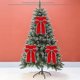 thumbnail image 3 of Lazos grandes con lazo, adornos para árbol de Navidad, decoración del hogar para fiestas navideñas. (rojo) (1 unidad), 3 of 5