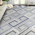 thumbnail image 4 of Superior Ares Modern Indoor/ Outdoor Area Rug, 4' x 6', Gray, 4 of 9