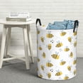thumbnail image 7 of KLL Bee Waterproof Foldable Laundry Hamper Bucket with Handles for Storage Bin,Kids Room,Home Organizer (Small ), 7 of 7