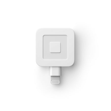 Square - Reader for Magstripe (with lightning connector) - Glossy White