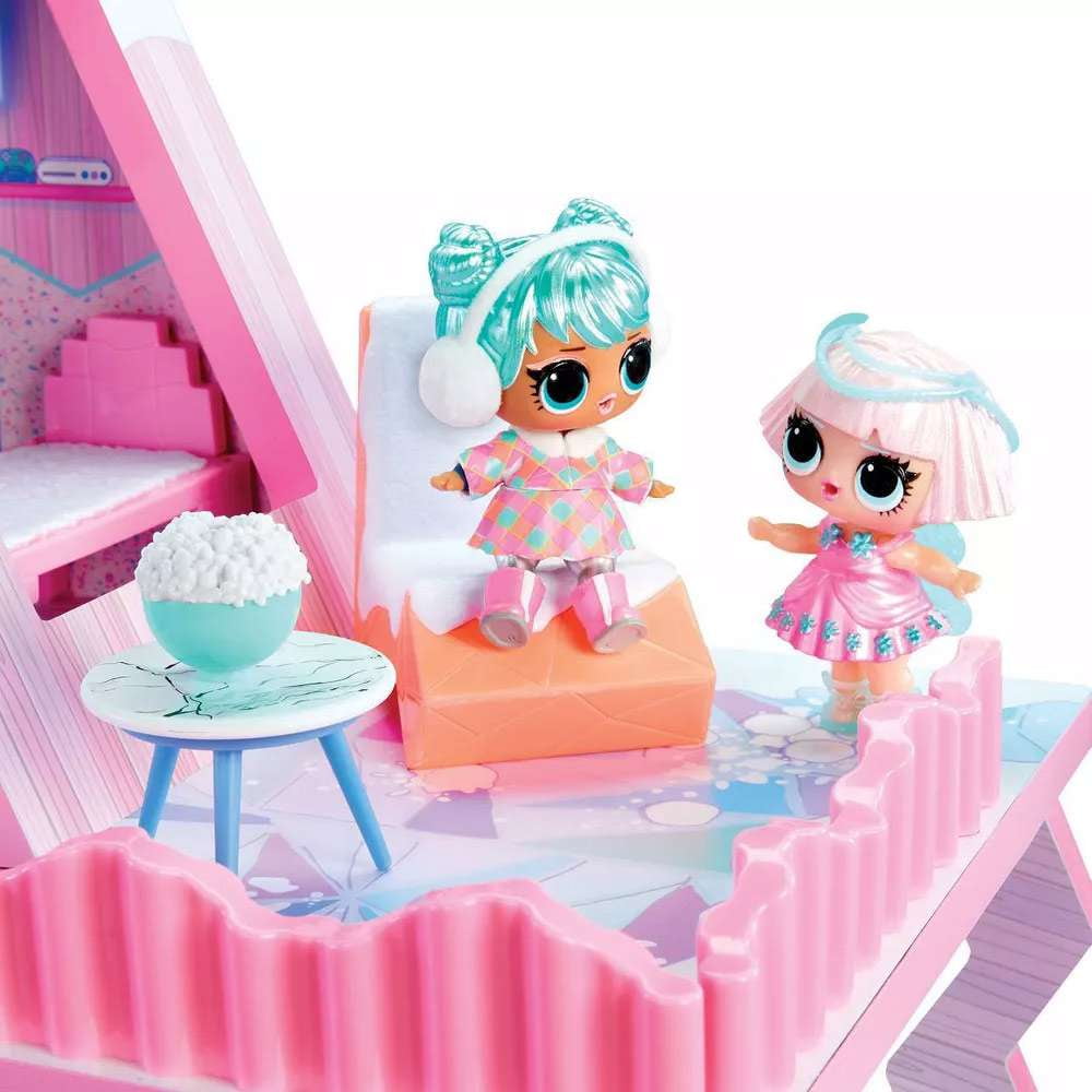 LOL Surprise Winter Snow Chalet Playset (Made from Real Wood)