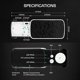 thumbnail image 2 of Lupa deslizable para joyería lupa con luz LED 30X 60X 90X con luz UV para joyería diamantes gemas monedas sellos rocas negro, 2 of 5
