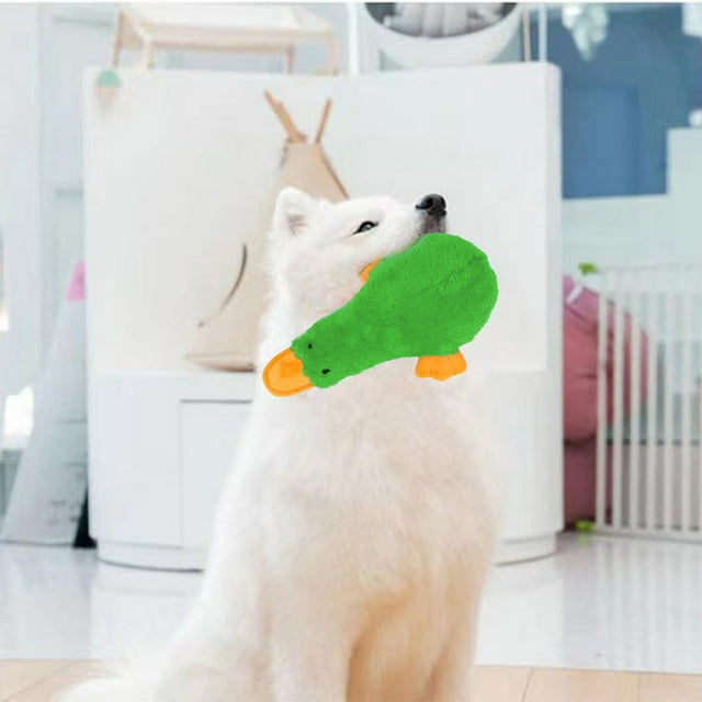 Fiudx Juguetes Masticables para Mascotas, Juguete Suave para La Dentición de Perros y Gatos, Diseño Colorido con Graznidos, Suave para Dientes y Encías, Juego Interactivo, Duradero y Lavable, Tamaño