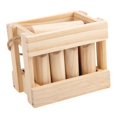 thumbnail image 3 of Juego de lanzamiento de madera Scatter de lanzamiento de madera dura premium con de almacenamiento para todas las edades Sharpla Juego de lanzamiento, 3 of 8