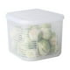 thumbnail image 2 of Caja organizadora de frigoríficos | Sello hermético de frescura | Contenedor para almacenar frutas, verduras y especias | Plástico transparente y duradero | Compartimento de cocina con tapa | Libre, 2 of 7