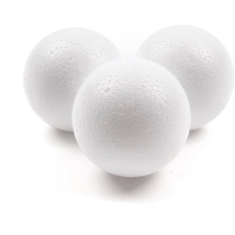 Zealor White Styrofoam Foam Balls 0.1-0.18 Inch for Slime Crafts Supplies  (Approx 40000 Foam Balls)