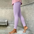 thumbnail image 5 of Ashyfjp Womens Leggings Casual Solid Color Ribbed Knit High Waist Slim Fit Full Length Stretch Pants for Versatile Daily Wear, Size (S-XXL), 5 of 7