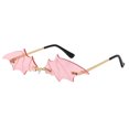 thumbnail image 1 of Sonducket Gafas de sol Gafas unisex interesantes Estilo novedoso Suministro de maquillaje Rojo Cadenas y cordones para anteojos Rosado, 1 of 6