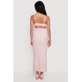 thumbnail image 3 of Women's Lace Cowl Neck Sweetheart Neckline Keyhole Back Dress, 3 of 3