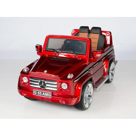 Upgraded Licensed Mercedes Benz G55 Wagon Kids Ride On Car With Upgraded Licensed Mercedes Benz G55 Wagon Kids Ride On Car With Music Lights Remote