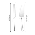 thumbnail image 3 of Tunhigl Stainless Steel Cutlery Set - Elegant 2-Piece Knife & Spoon Set for Weddings, Parties & Daily Use | Mirror Polished & Rust-Proof Silverware Silver, 3 of 4