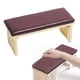 thumbnail image 3 of Almohada para reposabrazos de uñas, profesion, japonés, de doble capa, suave, antideslizante, de , estación de escritorio para manicura - Café oscuro Yinane Almohada para reposabrazos de uñas, 3 of 6