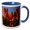 Blue/White, variant on 3drose, Red Rock Formation, Red Canyon, Utah, Usa - Us45 Mhe0002 - Michel Hersen, 15oz Two-tone Red Mug