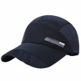 thumbnail image 1 of Worallymy gorra de béisbol de malla transpirable de verano sombreros deportivos de secado rápido para hombres Worallymy JD720015878, 1 of 7