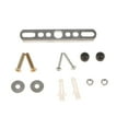 thumbnail image 4 of Bunblic 4x Ceiling Lamp Plate Kit Pointed Base Disc Pendant Light Accessories 100mmx15mm with Screws, Easy to DIY Assembly 4 Pcs, 4 of 7