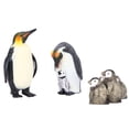 thumbnail image 4 of 3 figuras de pingüino de vinilo, seguras, sin olor, vívidas y pequeñas, para niños mayores de 3 años., 4 of 14