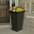 thumbnail image 6 of Mayne Wellington 28" x 16" x 16" Tall Polyethylene Planter - Espresso, 6 of 9