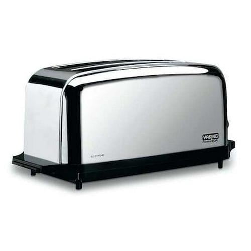 Waring Commercial 18-1/2  4 Slot Stainless Steel Commercial Toaster