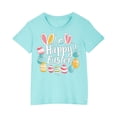 thumbnail image 4 of Aloohaidyvio Bunny & Carrot Boys Tee Toddler Easter Dress Shirt, Ruffled Sleeves w/ Bunny & Carrots - Holiday Photos Ready 140, 4 of 4