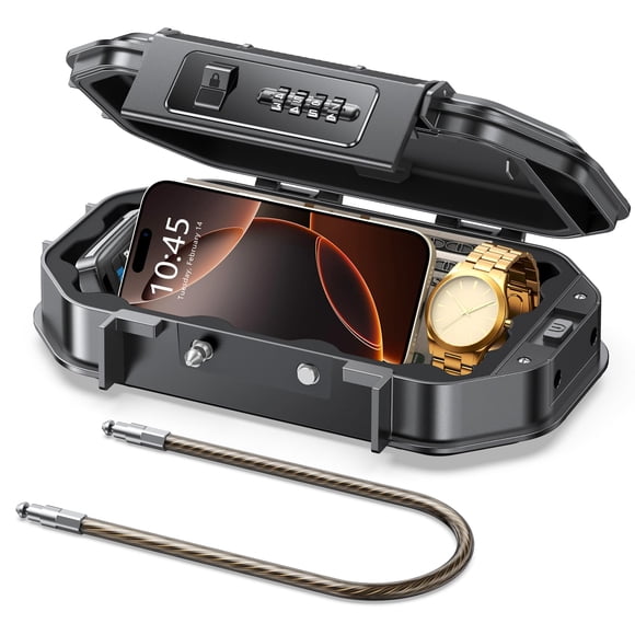 Cerradura impermeable Safe Vewaci CH-828 de 4 dígitos con cable de acero